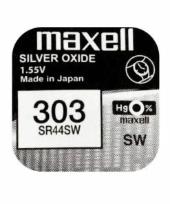 Maxell Europe LTD. Pile Bouton SR44SW 10 Pièces - Piles-boutons