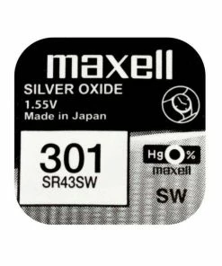 Maxell Europe LTD. Pile Bouton SR43SW 10 Pièces - Piles-boutons