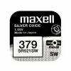 Maxell Europe LTD. Pile Bouton SR521SW 10 Pièces - Piles-boutons